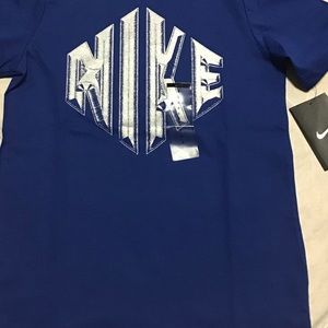 Youth Boy’s Athletic T-shirt, Blue, sz. Small